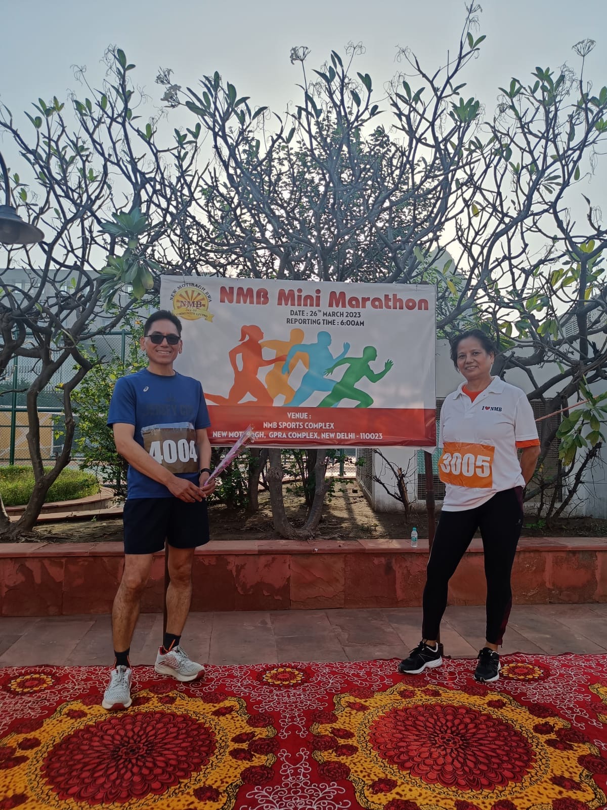 Mentor with runners